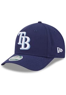 New Era Tampa Bay Rays Navy Blue 9FORTY M-Crown Player Replica Youth Adjustable Hat