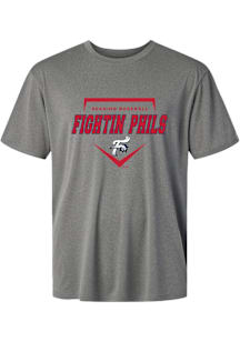 Summit Sportswear Reading Fightin Phils Graphite Homeplate Short Sleeve T Shirt