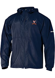 Columbia Virginia Cavaliers Mens Navy Blue Prodigy Light Weight Jacket