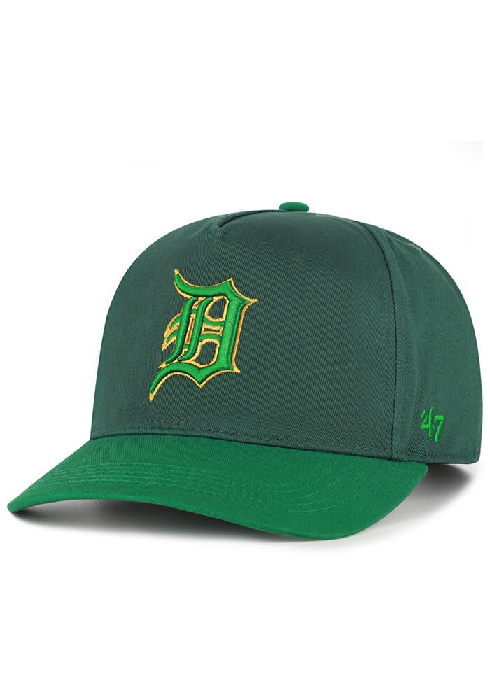 47 Detroit Tigers GREEN Going Green Hitch Adjustable Hat - 73828444