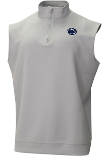 Mens Penn State Nittany Lions Grey Columbia Heat Seal Wickham Hills Vest