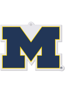 Navy Blue Michigan Wolverines Acrylic Main Mark Ornament