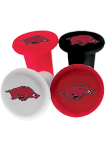 Arkansas Razorbacks 4 Pack Silicone Drinkware Accessories
