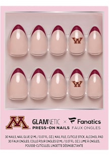 UMIN MAROON Glamnetic Press On Nails CSMTCS