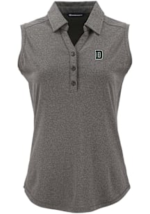 Cutter and Buck University of Massachusetts Dartmouth Womens Black Forge Eco Polo Shirt