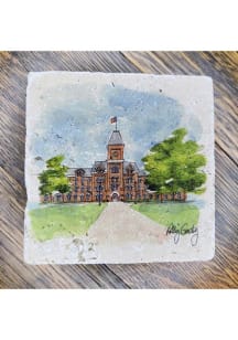 Ohio State Buckeyes University Hall Polly 4x4 Stone Coaster