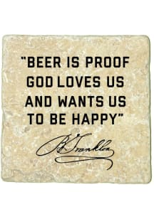 Philadelphia Beer Quote 4x4 Coaster