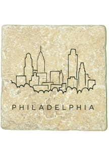 Philadelphia Skyline 4x4 Coaster