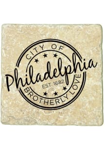 Philadelphia City Of Brotherly Love 4x4 Coaster