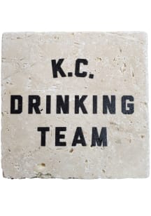 Kansas City KC Drinking Team 4x4 Coaster