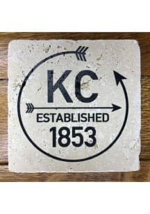 Kansas City KC Est 4x4 Coaster