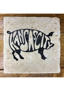 Kansas City KC Pig 4x4 Coaster