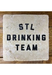 St Louis STL Drinking Team 4x4 Coaster