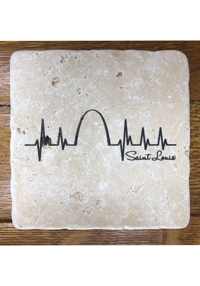 St Louis STL Heartbeat 4x4 Coaster