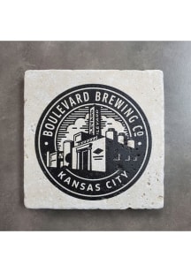 Kansas City Brew Stamp 4x4 Coaster