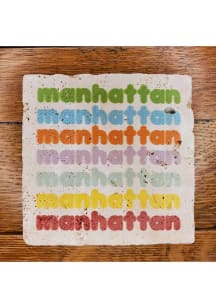 Manhattan Stacked Coaster