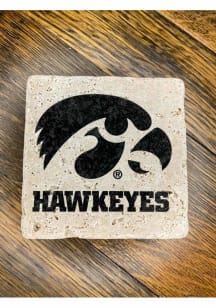 Iowa Hawkeyes Mascot Head 4x4 Coaster