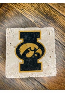 Iowa Hawkeyes I Logo 4x4 Coaster