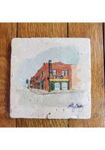 Manhattan Kites Bar and Grill Polly Gentry Coaster