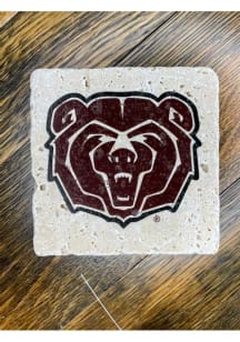Missouri State Bears Bear Logo 4x4 Stone Coaster