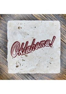 Oklahoma Word Mark Coaster