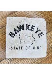 Iowa Hawkeye State of Mind Coaster