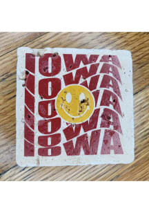 Iowa Happy Face Coaster