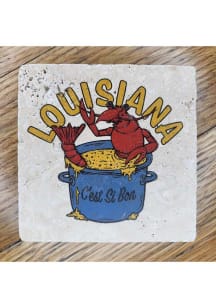 Louisiana Crawfish Pot Coaster