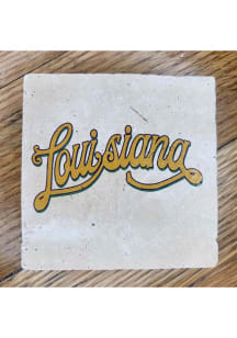 Louisiana Script Coaster