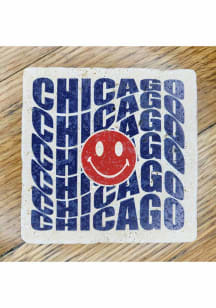 Chicago Smiley Face Wave Coaster