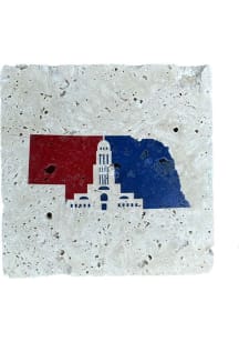 Lincoln capitol state shape Coaster