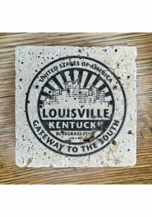 Louisville Stamp Design Coaster