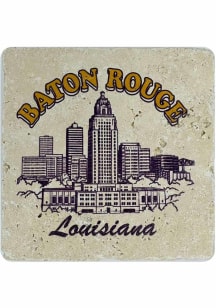 Baton Rouge Skyline Coaster - Purple