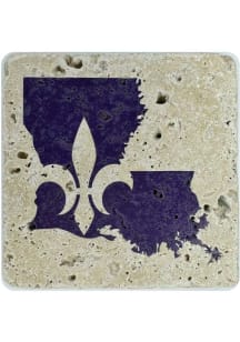 Louisiana Fleur De Lis Coaster