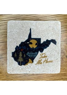 West Virginia State Shape Coaster