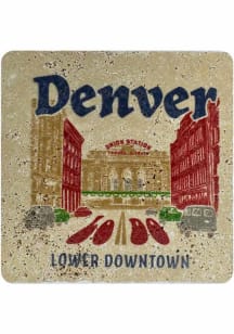 Denver Lower Downtown Coaster - White