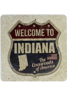 Indiana Road Sign Coaster