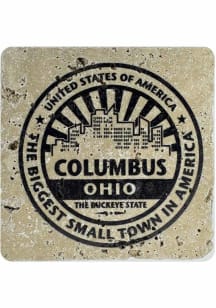 Columbus Stamp Coaster