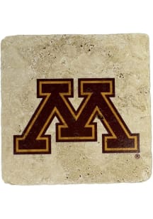 Maroon Minnesota Golden Gophers Maroon M Coaster