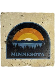 Minnesota Lake Scene Coaster