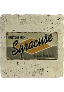 Syracuse Greetings Tag Coaster