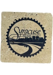 Syracuse Skyline Stamp Coaster