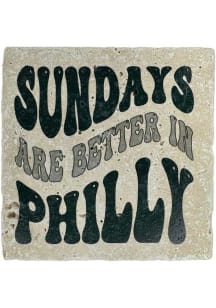 Philadelphia Sundays are Better Coaster - Green