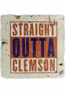 Clemson local coaster Coaster - Black