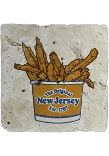 New Jersey Original Fries Coaster - White
