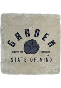 New Jersey Garden State of Mind Coaster - White
