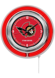 Ottawa Senators Double Neon Wall Clock