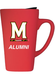Red Maryland Terrapins 16oz Soft Touch Alumni Ceramic Mug