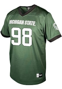 Derrick Simmons  Genuine Collective Michigan State Spartans Green NIL Football Jersey