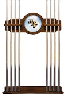 UCF Knights Solid Wood Cue Rack Pool Table